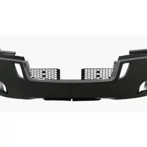 Powder Coated Grey with Fog light hole Chrome Trim Split Grill for Radar